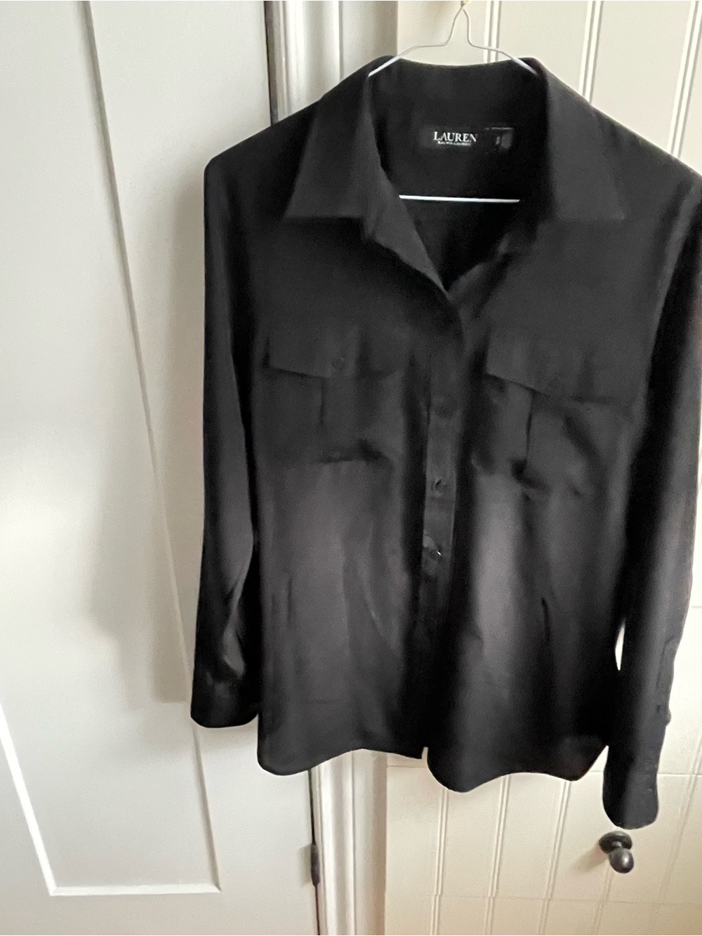 Ralph Lauren Black Button-Up Shirt